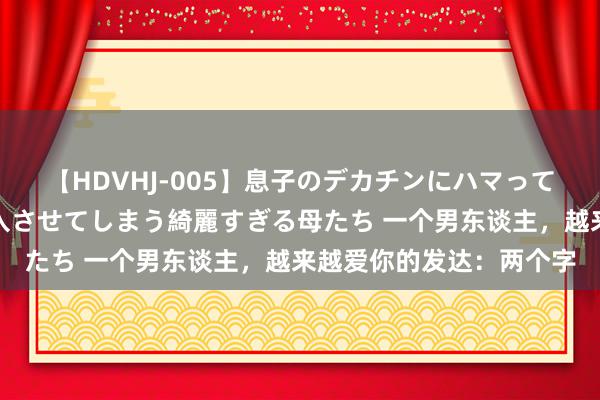 【HDVHJ-005】息子のデカチンにハマってしまい毎日のように挿入させてしまう綺麗すぎる母たち 一个男东谈主，越来越爱你的发达：两个字